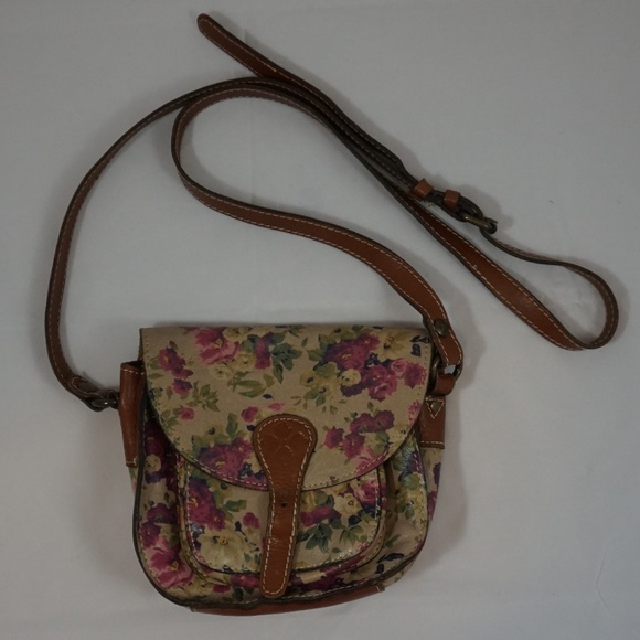 Patricia Nash Floral Crossbody Purse - Picture 2 of 6